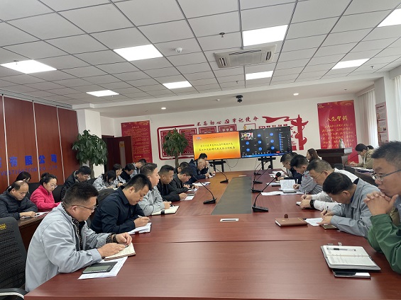 公司开展习近平总书记在中国共产党第二十次全国代表大会报告的专题学习